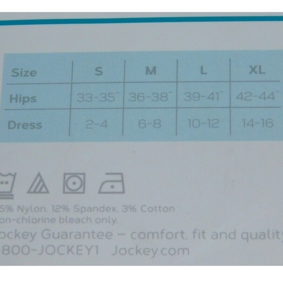 Jockey 2 Skimmies slipshorts microfiber stretch 55 - Picture 4 of 6